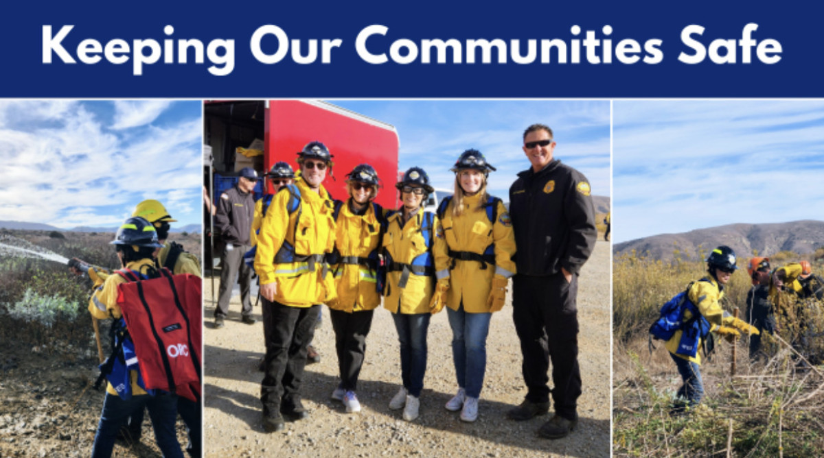 Rep. Young Kim at OCFA Wildland Fire Training